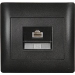 ELMARK Rhyme КОМПЮТЪРЕН КОНТАКТ rj45 (cat5e) ГРАФИТ МЕТ (11285)