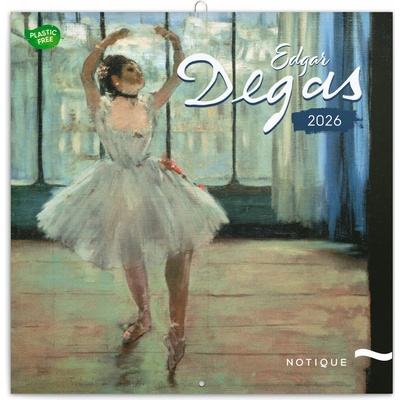 NOTIQUE Poznámkový Edgar Degas 30 x 30 cm 2026