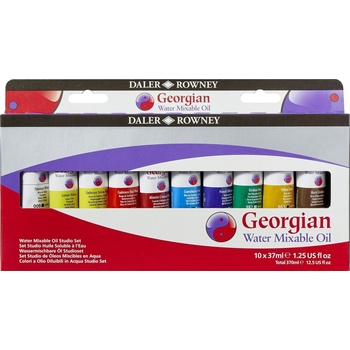 Daler Rowney Georgian Комплект маслени бои 10x37ml 10 бр (119900650)