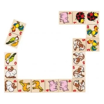 Image 1 of Goki - Детско домино с животински мотиви и цифри (56961)