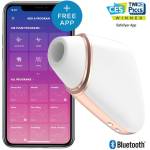 Satisfyer Клитор стимулатор с APP бял Satisfyer Love Triangle