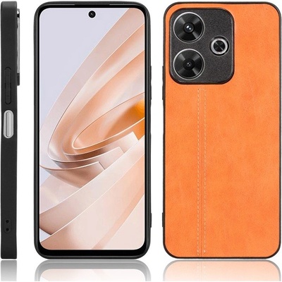 Xiaomi Redmi 13 5G / 13 4G Leather+TPU+PC Phone Cover Stitching Line Калъф и Скрийн Протектор