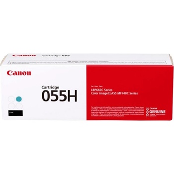 Image 1 of Canon Оригинална тонер касета Canon CRG-055H, MF74x, 5900 страници/5%, Cyan (3020100787)
