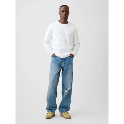 GAP Široké džíny Baggy Americana Unisex Modrá