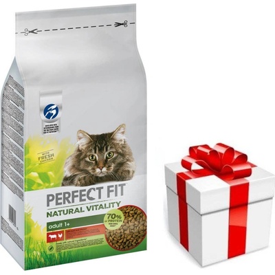 Perfect Fit Natural Vitality Adult 1+ hovädzie a kuracie 6 kg