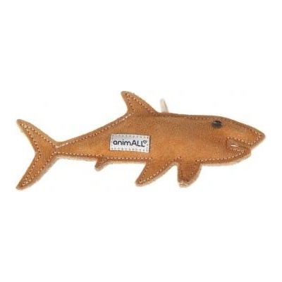animALL Hračka Baby žralok kůže natural 22 x 10 cm