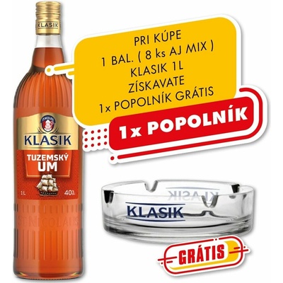 St. Nicolaus Klasik Tuzemský 40% 1 l (čistá fľaša)