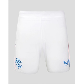 Image 1 of Castore Къси панталони Castore Rangers Home Shorts 2024 2025 Adults - White/Blue