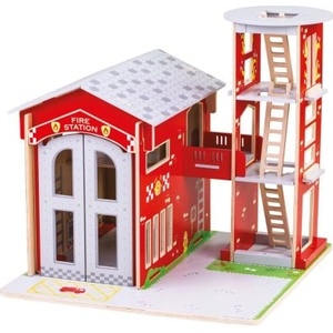 Bigjigs Toys Голяма градска пожарна - Bigjigs (JT156)