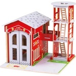 Bigjigs Toys Голяма градска пожарна - Bigjigs (JT156)