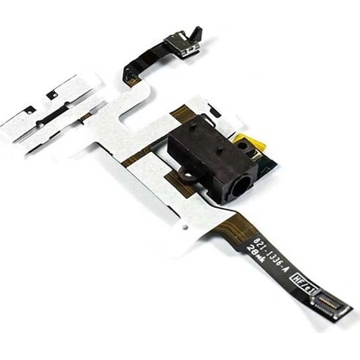 Apple Iphone 4S - Flex kábel Audio konektor a hlasitosti Farba: Čierna