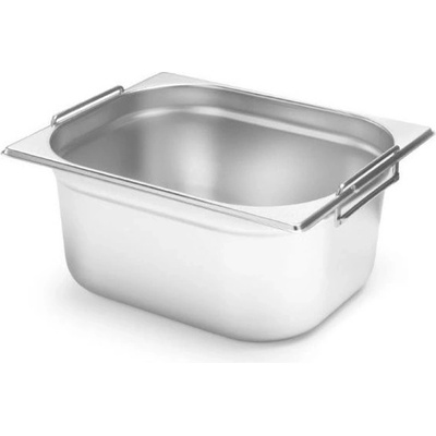 Budget Line Nádoba s rukoväťami GN 1/2, HENDI, Budget Line, GN 1/2, 9,5L, 325x265x(H)150mm Hloubka: 20 cm