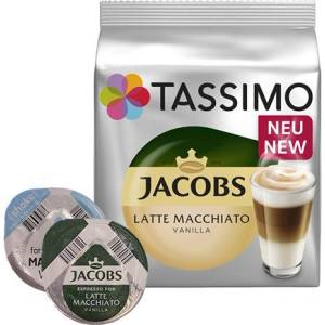 Jacobs | Vanilla Latte Macchiato - 16 капсули за Tassimo