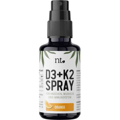Naturtheke GmbH Vitamin D3 + K2 Spray - Портокал