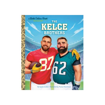 Image 1 of The Kelce Brothers: A Little Golden Book Biography | JORDAN APPLE