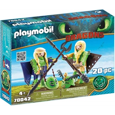 Playmobil Игрален комплект Playmobil - Raffnut and Taffnut (PM-70042)