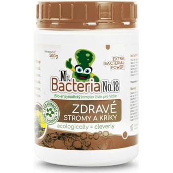 Aktivátor Mr.Bacteria No.18, živiny pre zdravé stromy a kríky, 500g