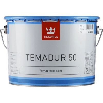 Tikkurila TEMADUR 50 RAL 7042 0,75L polyuretanová barva