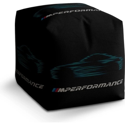 Sablio Taburet Cube MPERFORMANCE Glow: 40x40x40 cm