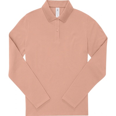 B&C My Polo 210 LSL women růžová nude