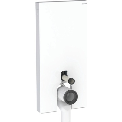 Sanitárny modul Geberit Monolith pre stojacie WC, 101cm, predné opláštenie sklo,hliník, 131.002.SI.5