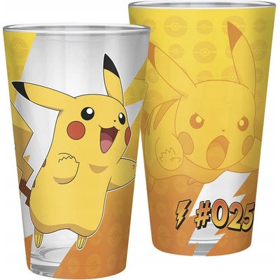 ABYstyle Sklenice Pokémon Pikachu 400 ml