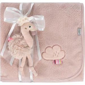 BABY FEHN Одеяло за гушкане фламинго, Pink (BFE030169)