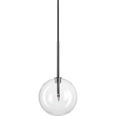 - LED Пендел EQUINOXE 1xG4/2W/230V Ø 15 см хром/прозрачен (ID306537)