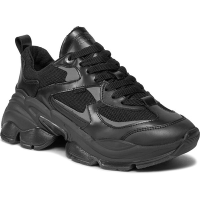 Bronx Сникърси Bronx Platform sneakers 66461B-SO Black/Reflective 3269 (Platform sneakers 66461B-SO)