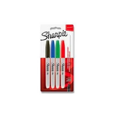 Permanentný popisovač Sharpie Fine súprava 4 ks
