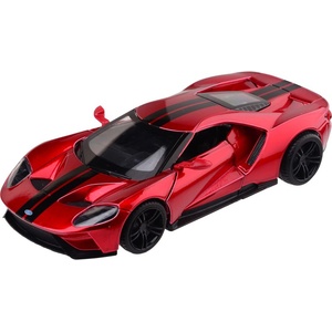 Metal Speed Zone Метална кола Metal Speed Zone - Ford GT 2017, 1: 32, червена (26123C)