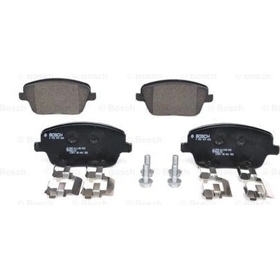 BOSCH Sada brzdových platničiek kotúčovej brzdy 0986424829