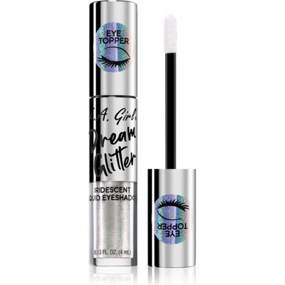 L.A. GIRL COSMETICS Dream Glitter течни очни сенки с брокат цвят Iridescent Dream 4ml