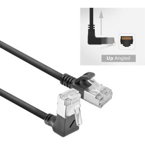 ACT CAT6A U-FTP Patch кабел 1 м черен DA4901 (DA4901)