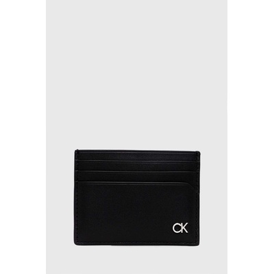 Calvin Klein Кожен калъф за карти Calvin Klein в черно K50K511690 (K50K511690)