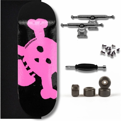 Blackriver Fingerboard Starter Set X-Wide 33,3 5PLY New Skull Neon Pink