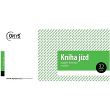 Optys 1171 Kniha jízd firemních vozidel 21x10cm 32 listů