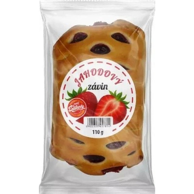 MaxBakery závin jahoda /14/ 110 g