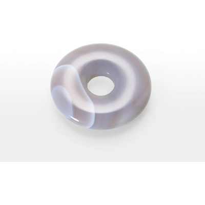 Svět Kamenů Achát šedý donut 00148047