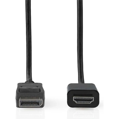 Nedis CCGL37101BK20 Кабел с щепсел DisplayPort - HDMI щепсел 4K30Hz, 2 м (CCGL37101BK20)