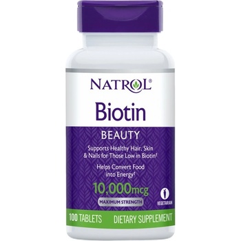Image 1 of Natrol Biotin 10000 mcg / Maximum Strength [100 Таблетки]