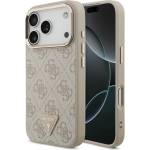 GUESS Калъф за iPhone 18 Pro / iPhone 17 Pro - Hardcase 4G Triangle Logo MagSafe (GUHMP18LP4GTDGMP) - Guess - Розов