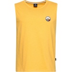 Chillaz Мъжки потник с широка презрамка Chillaz Calanques Mountain Patch Tank top - Ochre (216-8104-0215)