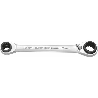 Matador sada obojstranných račňových kľúčov 10 - 19 mm 01840001