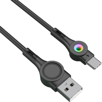 Foneng Кабел Foneng X59, LED, с USB към USB Type-C (X59 Type-C)