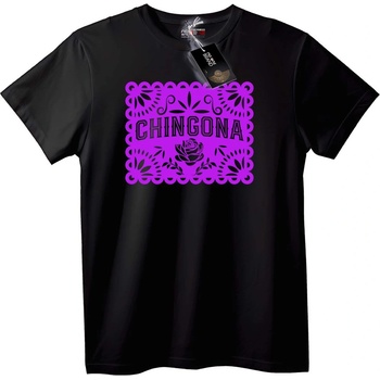NOONEBRAND Тениска Лилава Флорална Чингона - M, White