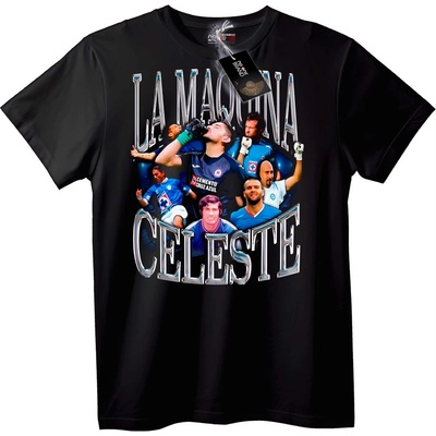 NOONEBRAND Тениска La Maquina Celeste - 3XL, White