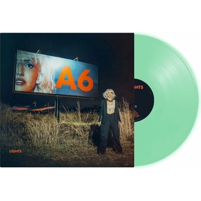 Lights - A6 (Limited Edition) (Glow In The Dark Green Coloured) LP