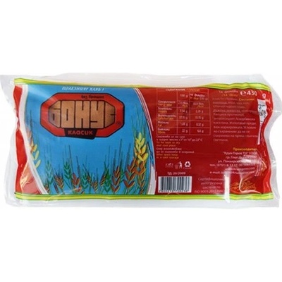 Хляб без брашно Бонус класик 430гр