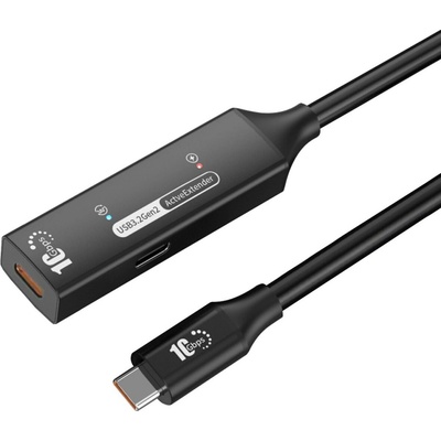 PremiumCord ku31rep5bl USB-C repeater + USB-C 5m
